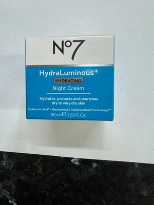 No7 HYDRAL uminous hydrating night cream 50ml Night Cream 50ml