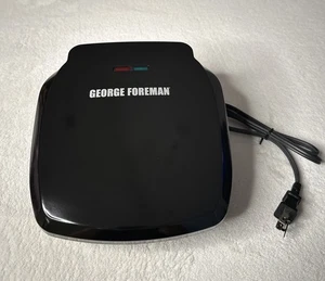 George Foreman 2-Serving Grill & Panini With Copper Infused Non-Stick New No Box - Picture 1 of 6