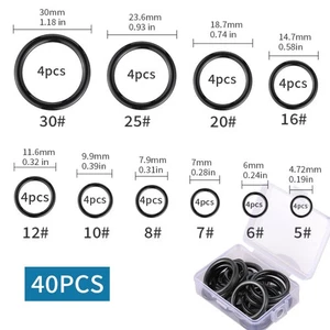 Replacement Kit With Ceramic Guide Ring For Fishing Rod Eye Repair(40pcs) - Picture 1 of 4