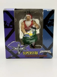 Adorno de Navidad Vintage WCW Goldberg 1999 Superstar Ornament Trendmasters - Imagen 1 de 14
