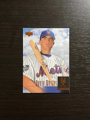 2001 Upper Deck DAVID WRIGHT Star Rookie RC Card #52 New York Mets - Image 1 of 2