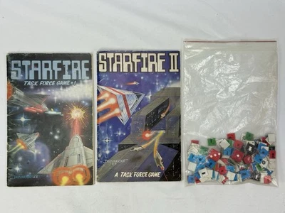 Task Force Wargame Starfire 1 & 2 I II Rule Books - Image 1 of 4