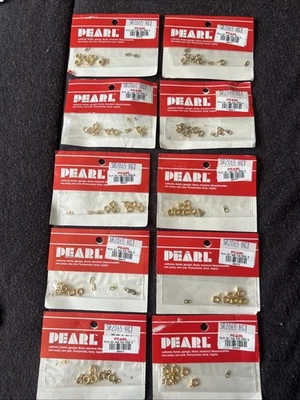 6 mm gold plated spring ring clasp 60 Pc - Image 1 of 2