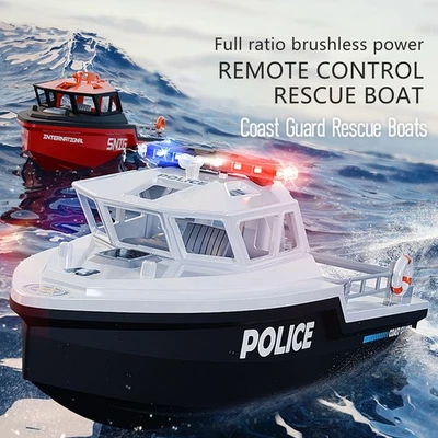 1/32 Brushless RC Schlepper Boot  2.4G DIY Ferngesteuertes Schiff Boot 8km/h 5Gt - Bild 1 von 4