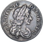 1675 Threepence - Charles II British Silver Coin - Nice