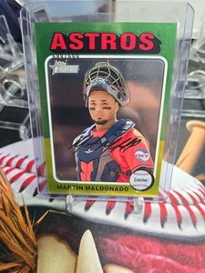 2024 Topps Heritage High Number Martin Maldonado Cromo 589/699 Astros - Foto 1 di 2