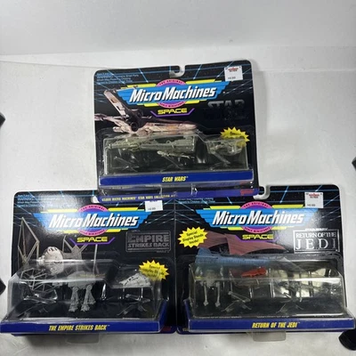 STAR WARS Micro Machines Sets (3) New/Sealed Collection #1-3 - Image 1 of 4