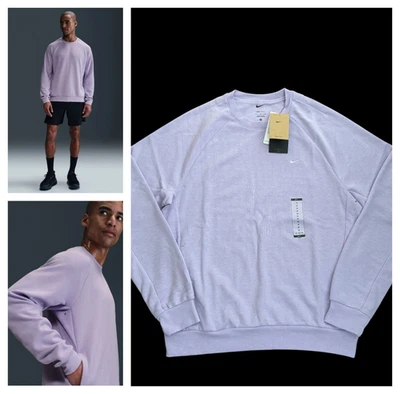 Nike Sweatshirt  Crewneck Dri-FIT Primary Fleece UV Mens Sz Medium New $75 - Image 1 of 4