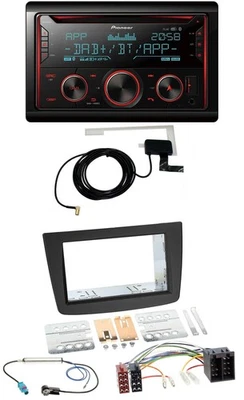 Pioneer 2DIN MP3 DAB USB CD Bluetooth Autoradio für Alfa Romeo Mito 08-14 955 IS - Bild 1 von 4