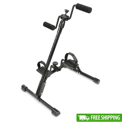 Adjustable Total Body Mini Exerciser Bike Low Impact Cardio Arm Leg Workout New - Image 1 of 4