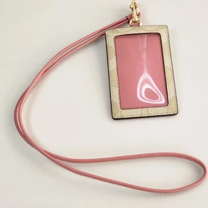 Coach 63274 Signature Rouge Khaki cordino porta badge identificativo - Foto 1 di 10