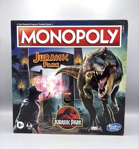 Monopoly Jurassic Park *New Sealed* FREE SHIPPING - Picture 1 of 11