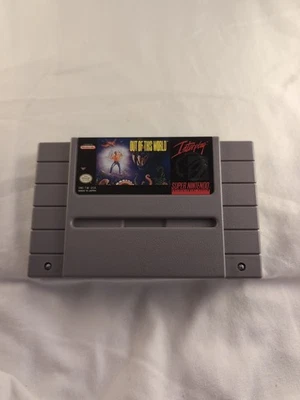 Out of This World (Super Nintendo Entertainment System, 1992) Cart Only - Works  - Image 1 of 4