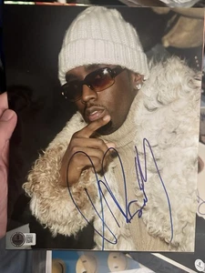Beckett zertifiziert signed Foto BAS Coa 8x10 P Diddy Sean Puffy Combs - Bild 1 von 3