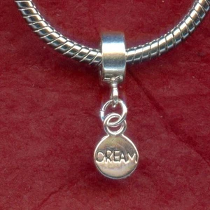 Sterling Silver Dream Charm fits Bracelet Little dangle european style solid 925 - Picture 1 of 1