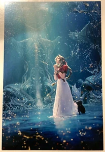 Aerith Final Fantasy VII REBITH official postcard FF7 SQUARE ENIX 01 - Picture 1 of 8