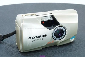 OLYMPUS mju-II mju-2 + OLYMPUS PRIME 35 mm 1:2,8 FECHA CUARZO PARA TODO CLIMA - Imagen 1 de 12