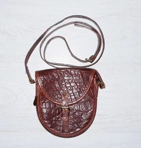 MULBERRY Womens Brown Vintage Congo Leather Small Crossbody Sling Bag - Picture 1 of 11