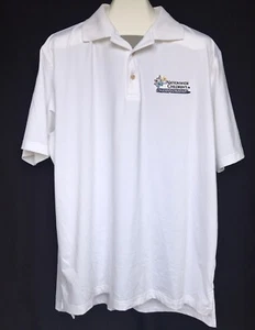 Peter Millar Summer Comfort Golf Shirt Nationwide Childrens Championship White - Picture 1 of 12