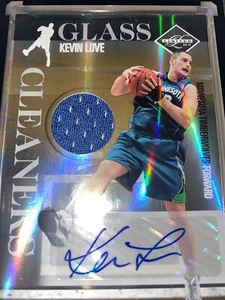 2010-11 PANINI Limited KEVIN LOVE RARE Glass Cleaner Patch Auto Card /49πβ - Picture 1 of 4