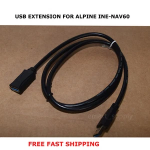NEW USB EXTENSION FOR ALPINE INE-NAV60 INENAV60 FREE FAST SHIPPING  - Picture 1 of 1
