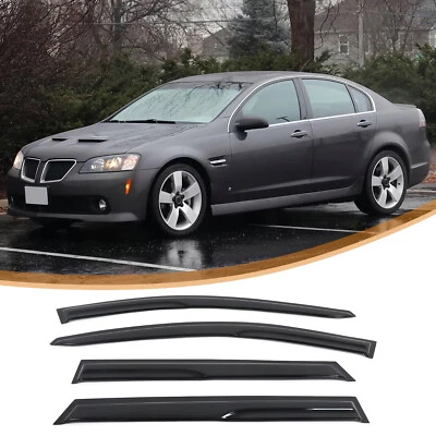 Parasol de ventana parasol protector de lluvia negro para Pontiac G8 08-09 Foto 1 de 4