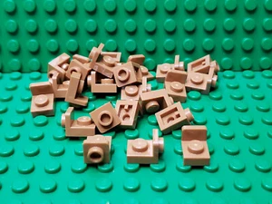**LOTE DE 25 CT** Lego NUEVO turrón mediano 1 x 1 - 1 x 1 piezas de soporte invertido - Imagen 1 de 1