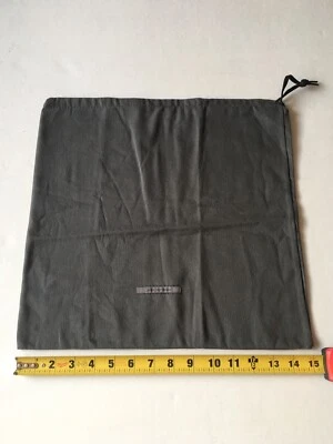 John Varvatos Auténtico Gris Oscuro Bolsa Antipolvo Cubierta 14" x 15” Foto 1 de 4