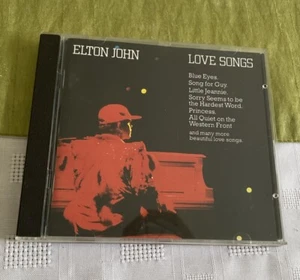 Elton John - Love Songs CD - FRÜHE AUSGABE AUF ROCKET RECORDS - Bild 1 von 3