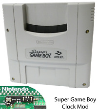 Nintendo Super Game Boy (1) One Clock Mod PAL Super Nintendo SNES SNSP-027