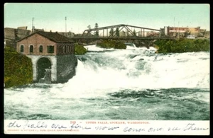 UPPER FALLS - SPOKANE, WA POSTAL - Imagen 1 de 1