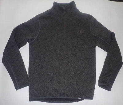 Suéter Karrimor British Mountain Company Hombres 1/4 Cremallera Negro Jaspeado XS Caminata Foto 1 de 4