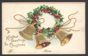 1908 CHRISTMAS Postcard Series N 918 International Art Pub Co. New York Berlin - Picture 1 of 5