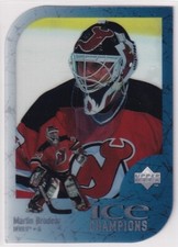 1997-98 Upper Deck Ice Champions #IC7 Martin Brodeur - New Jersey Devils