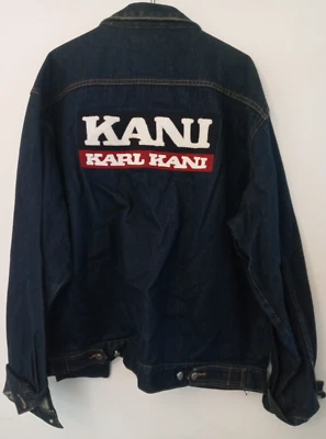 MUY RARA Chaqueta Denim HIP HOP 2PAC Bordada KARL KANI VINTAGE AÑOS 90 Foto 1 de 4