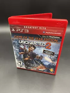 Uncharted 2 Among Thieves GOTY Greatest Hits (Sony PlayStation PS 3, 2010) CIB - Imagen 1 de 5