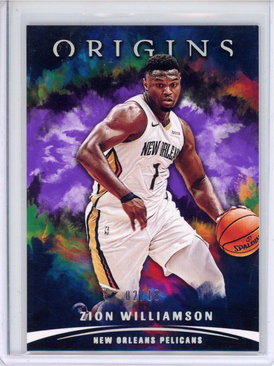 2021 Panini Origins Zion Williamson Purple FOTL /18