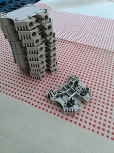 je 1 Stück WEIDMÜLLER Reihenklemme Durchgangsklemme 10 mm² grau, blau, grüngelb - Bild 1 von 4
