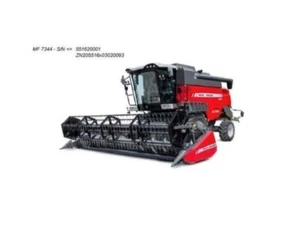 Massey Ferguson MF7344 Combines Workshop Service Manual Get it Today - Picture 1 of 1