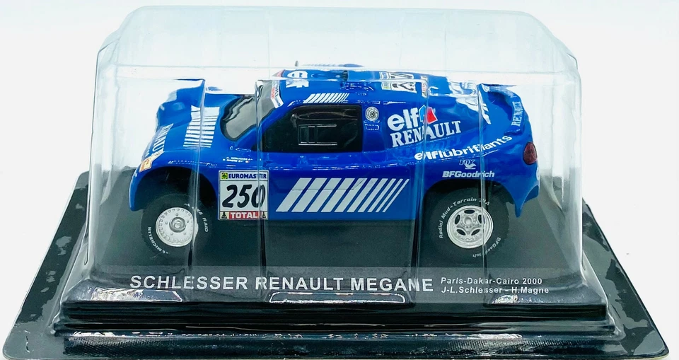 EBOND Schlesser Reanult Megane - Paris Dakar Cairo 2000 - Die Cast - 1:43 - 0294 - Immagine 1 di 1