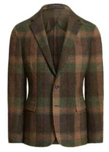 Ralph Lauren Purple Label 38R Blazer Jacke RRL Tweed XS grün Sport Mantel kariert - Bild 1 von 11