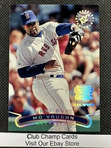 Mo Vaughn Topps 1996 estadio club de béisbol jugador extremo plateado - Imagen 1 de 2