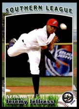 2009 Grandstand Southern League Jeremy Jefress Top Prospect #NNO