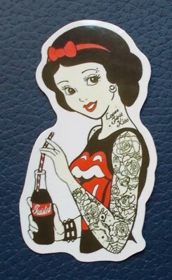 Sticker Decal " Tattoo Princess " (06) Gloss-Optics - Image 1 of 2