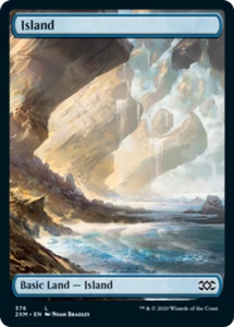 MTG magic cards 1x Island (376) - Foil Double Masters NM-Mint, English - Picture 1 of 1