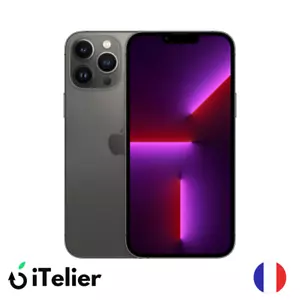 Apple iPhone 13 Pro Max - 128 Gb - Noir - Etat Correct - Sans Face iD - Afbeelding 1 van 4