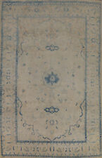 Vintage Muted Kashaan Area Rug 6x10 Wool handmade Living Room Carpet