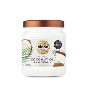 Biona Organic Virgin Coconut Oil Raw - 800g - Picture 1 of 1