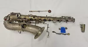 Silver Buescher True Tone alto saxophone #94k - for PARTS / Bone yard - Picture 1 of 8