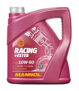 4L MANNOL Fully Synthetic Racing Engine Oil 10W-60 BMW M Sport Racing + Ester - Picture 1 of 5